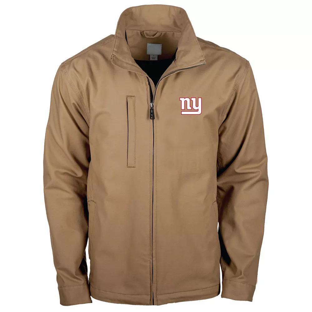 Mens Dunbrooke Tan Green Bay Packers Journey Workwear Tri-Blend Full-Zip Jacket Product Image