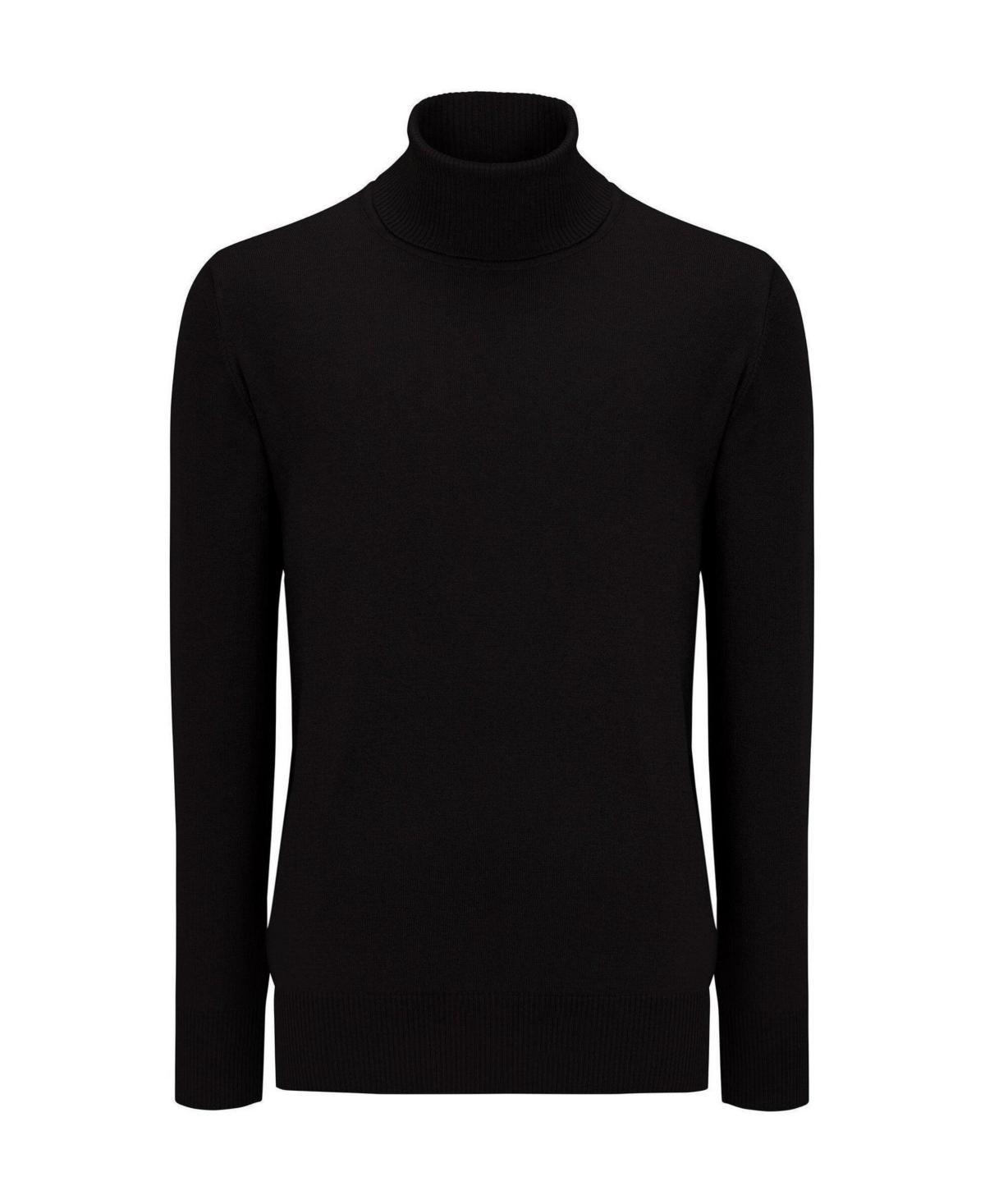 Ron Tomson Mens Modern Roll Neck Sweater Product Image