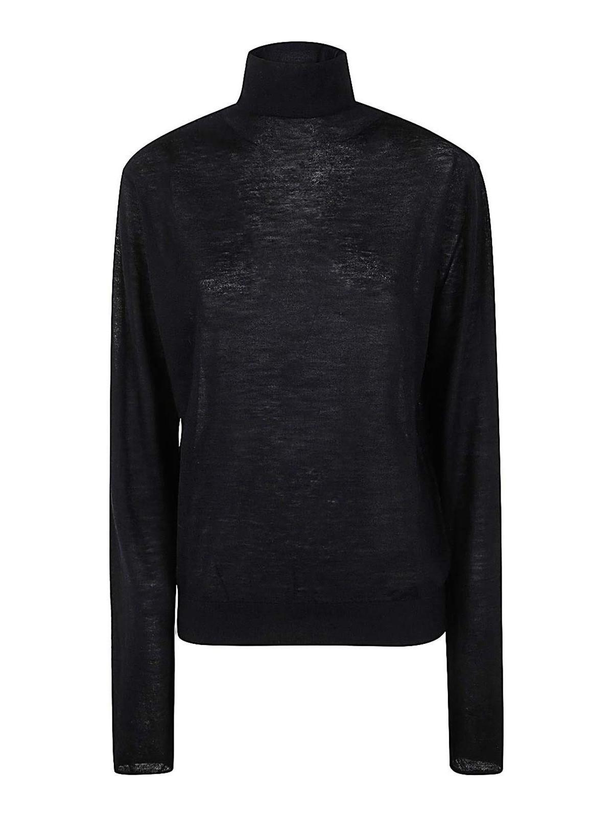 EXTREME CASHMERE Sweater Delicate Cashmere N°365 Thunder In Negro Product Image