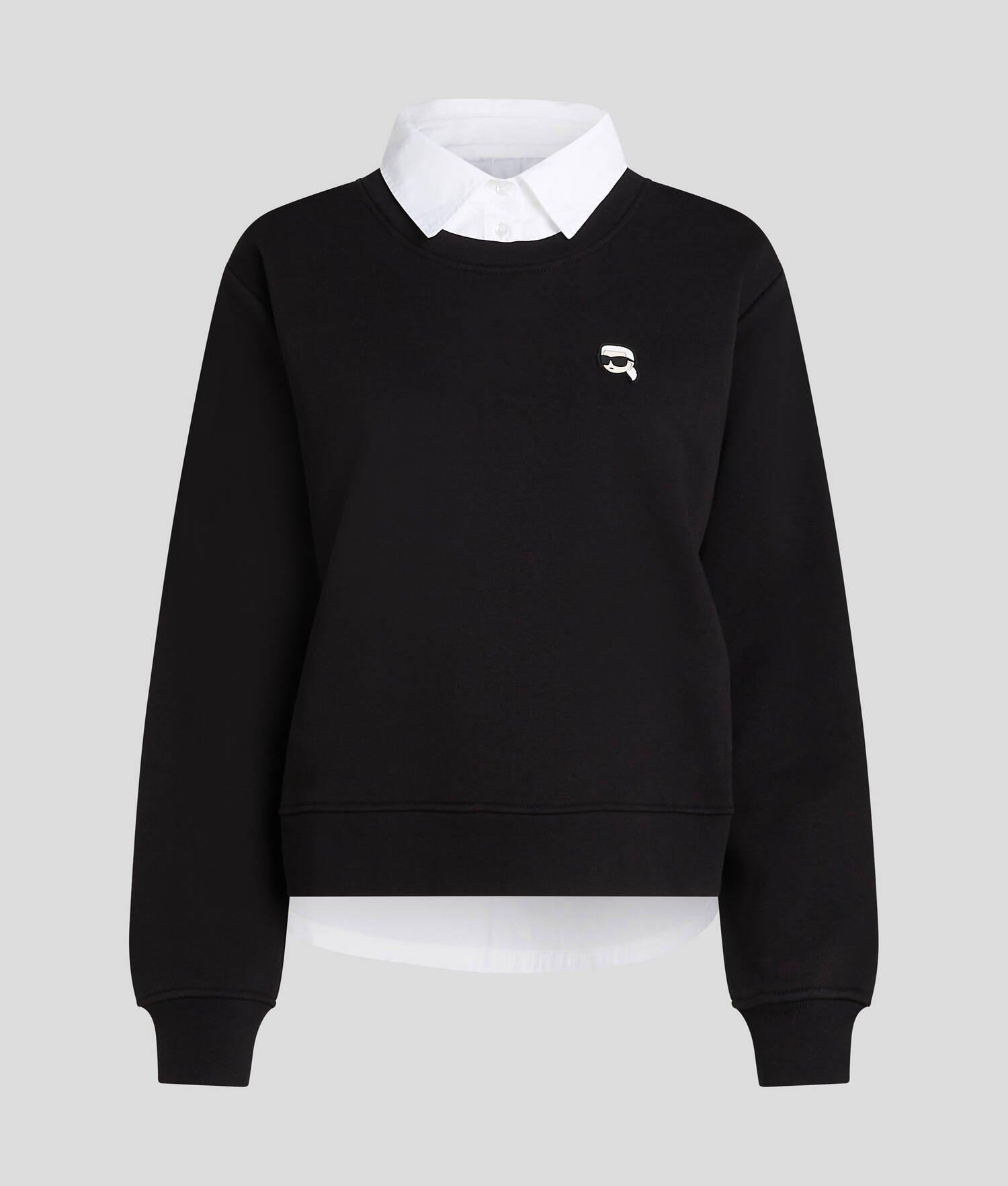 IKON FABRIC MIX SWEATSHIRT Product Image