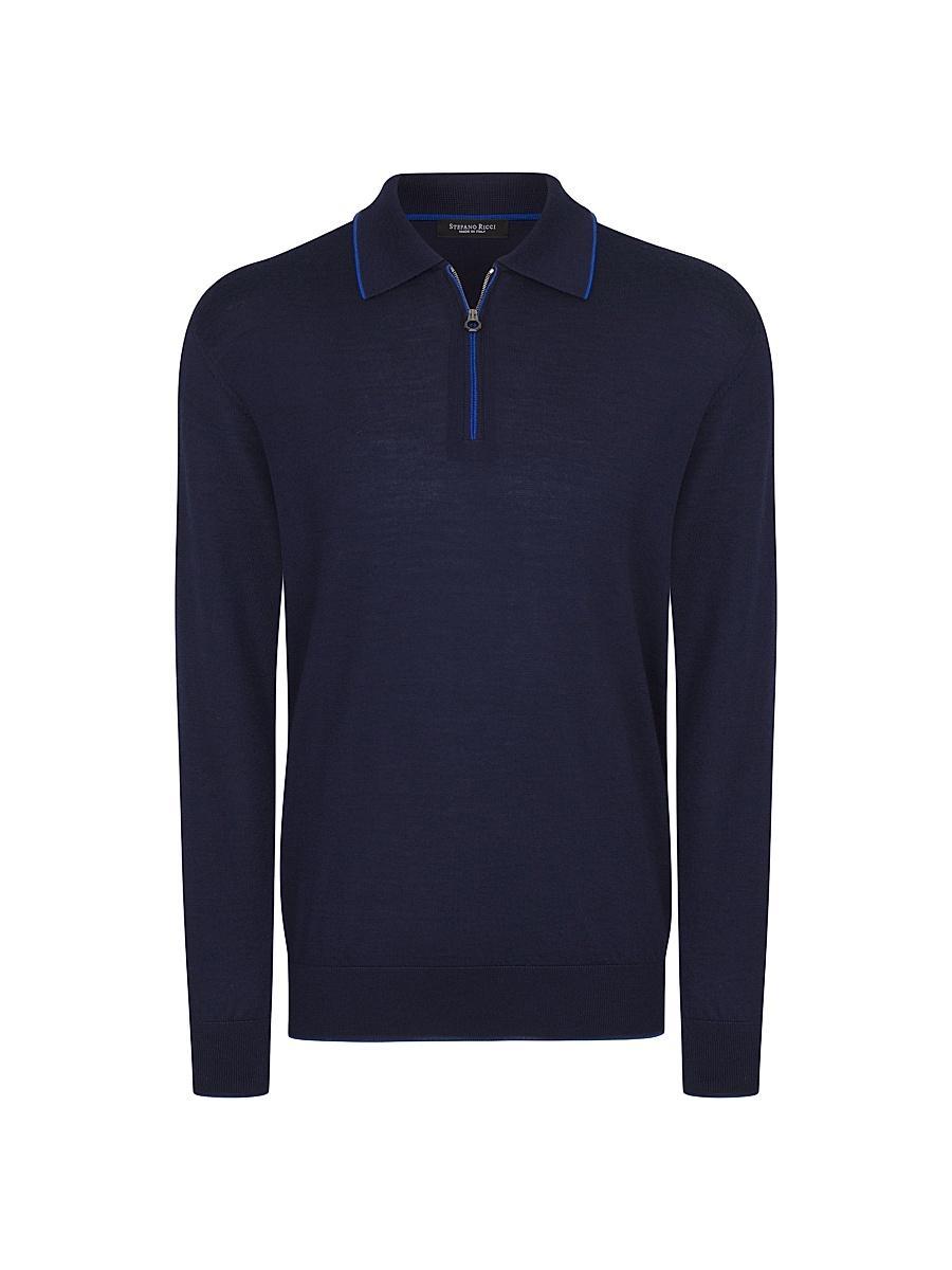 Mens Polo Sweater Product Image