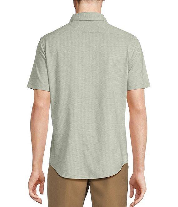 Daniel Cremieux Signature Label Solid Coat Front Pima Knit Shirt Product Image