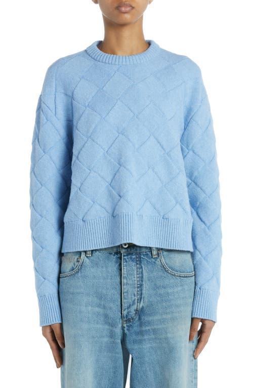 Braided Knit Wool Sweater Product Image
