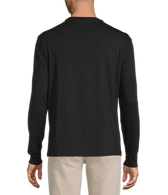 Cremieux Blue Label Classic Fit Crew Neck Long Sleeve T-Shirt Product Image