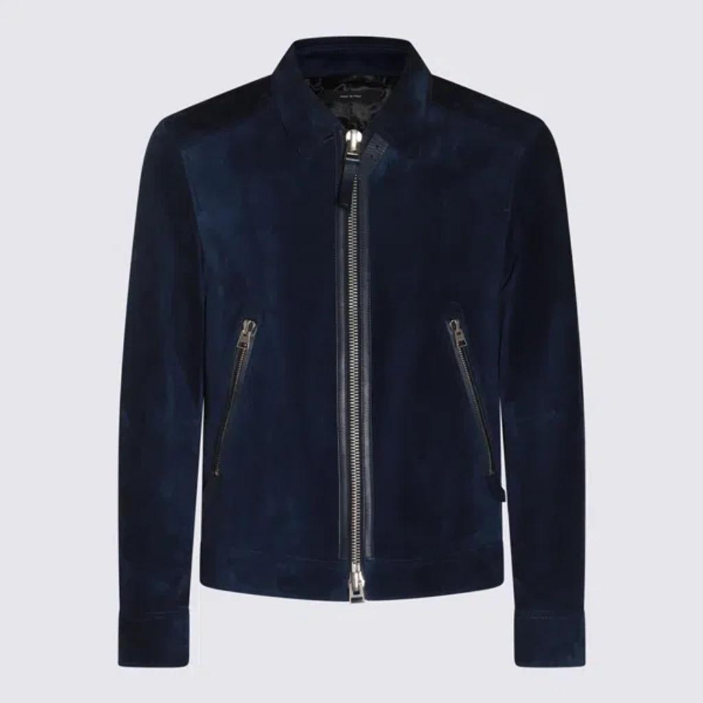 TOM FORD Giacche Blu In Blue Product Image