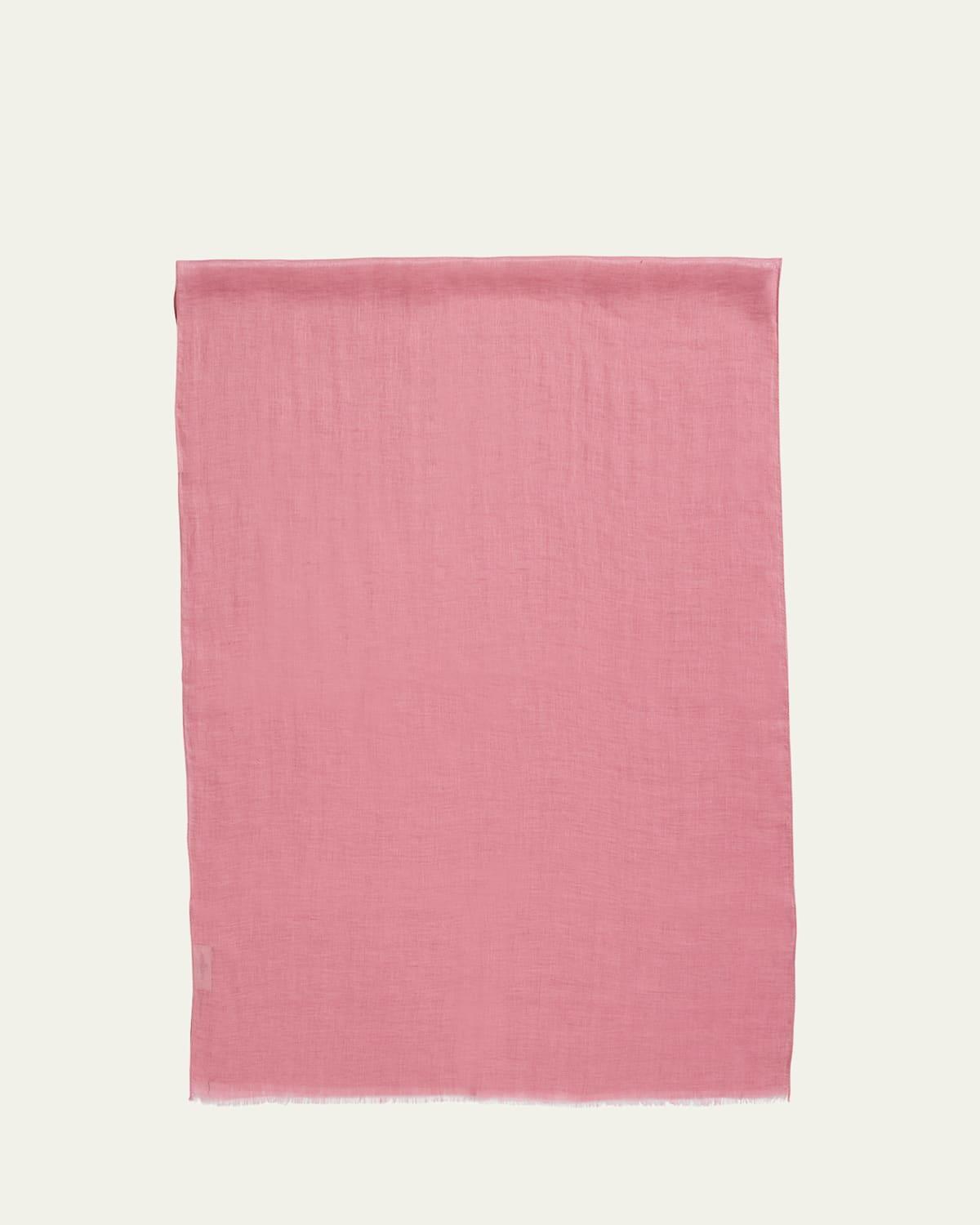 Mens Solid Linen Scarf Product Image