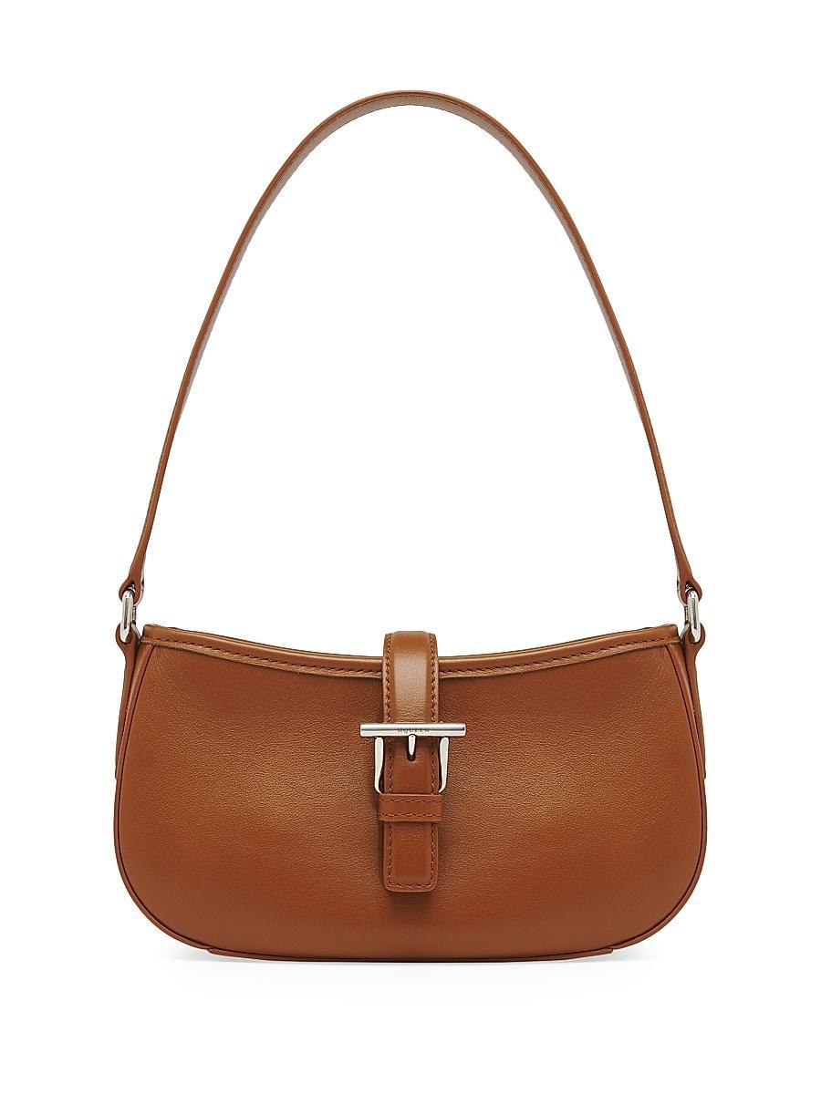 Womens Mini T-Bar Leather Shoulder Bag Product Image