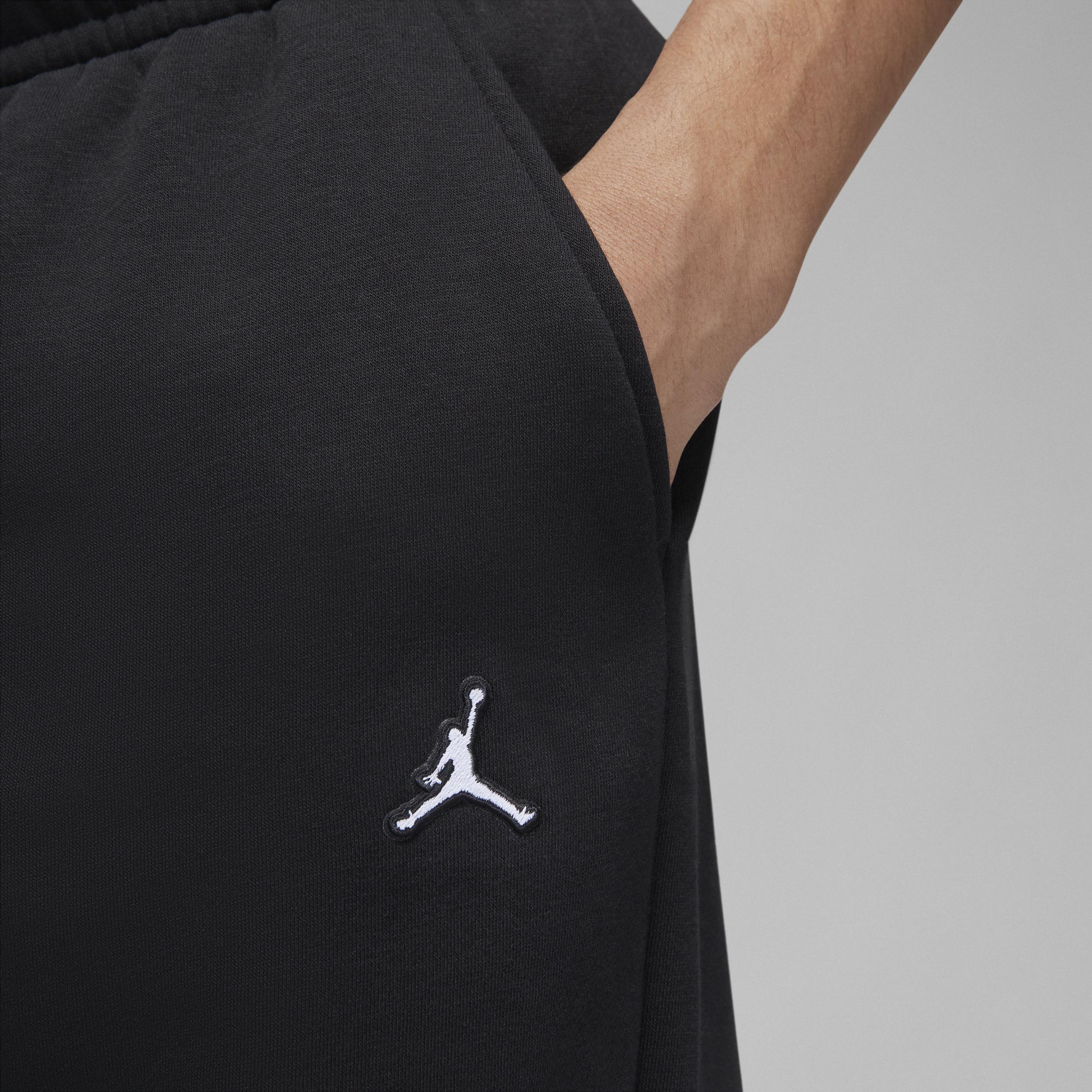 Jordan Mens Essential Fleece Pants - Black/White Product Image