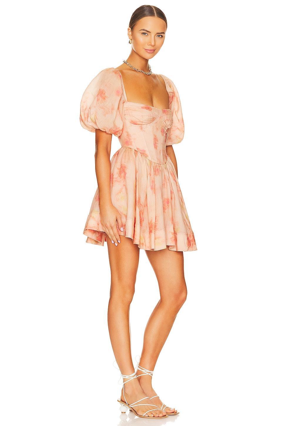 Kiah Corset Mini Dress Bardot Product Image