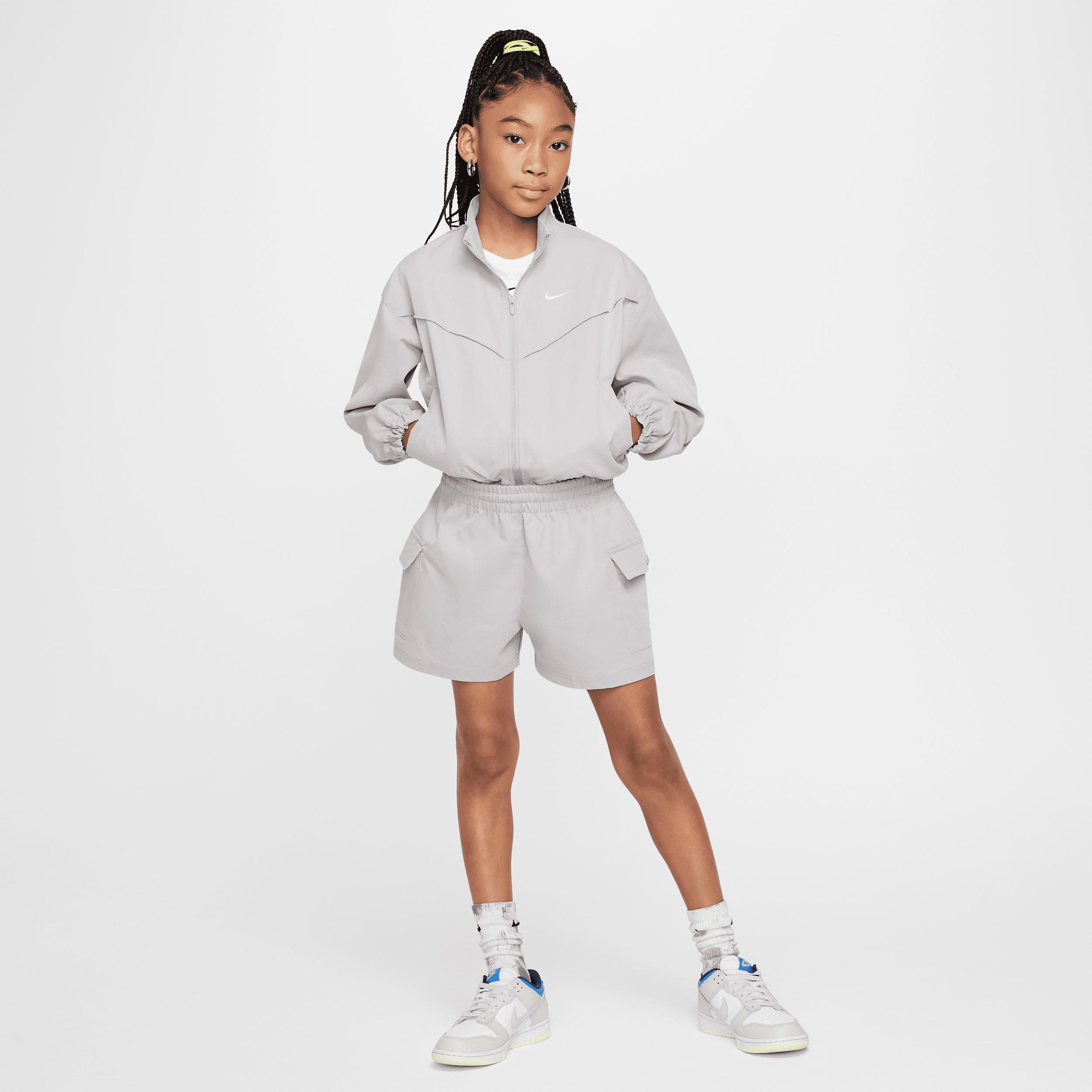 Unisex Nike Sportswear Girls' Woven Cargo Shorts Product Image
