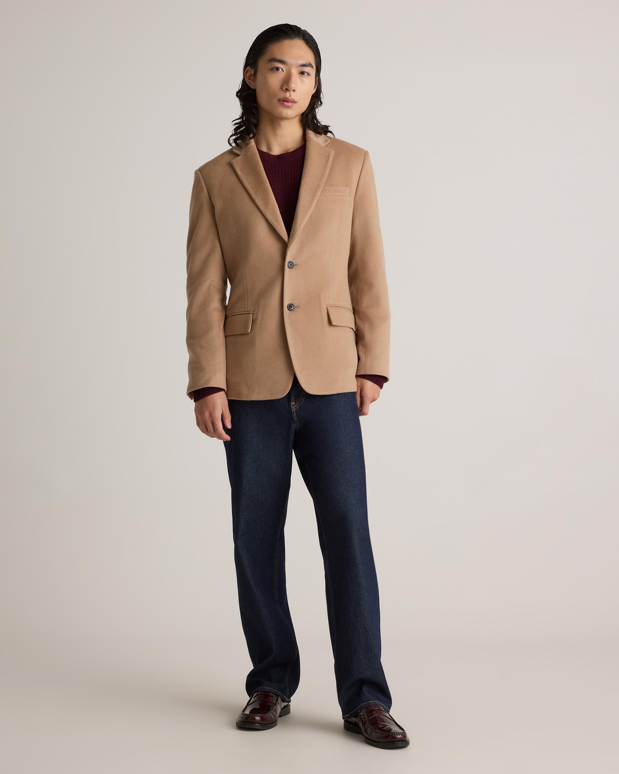 Quince | Men's 100% Mongolian Cashmere Blazer Size XL Product Image