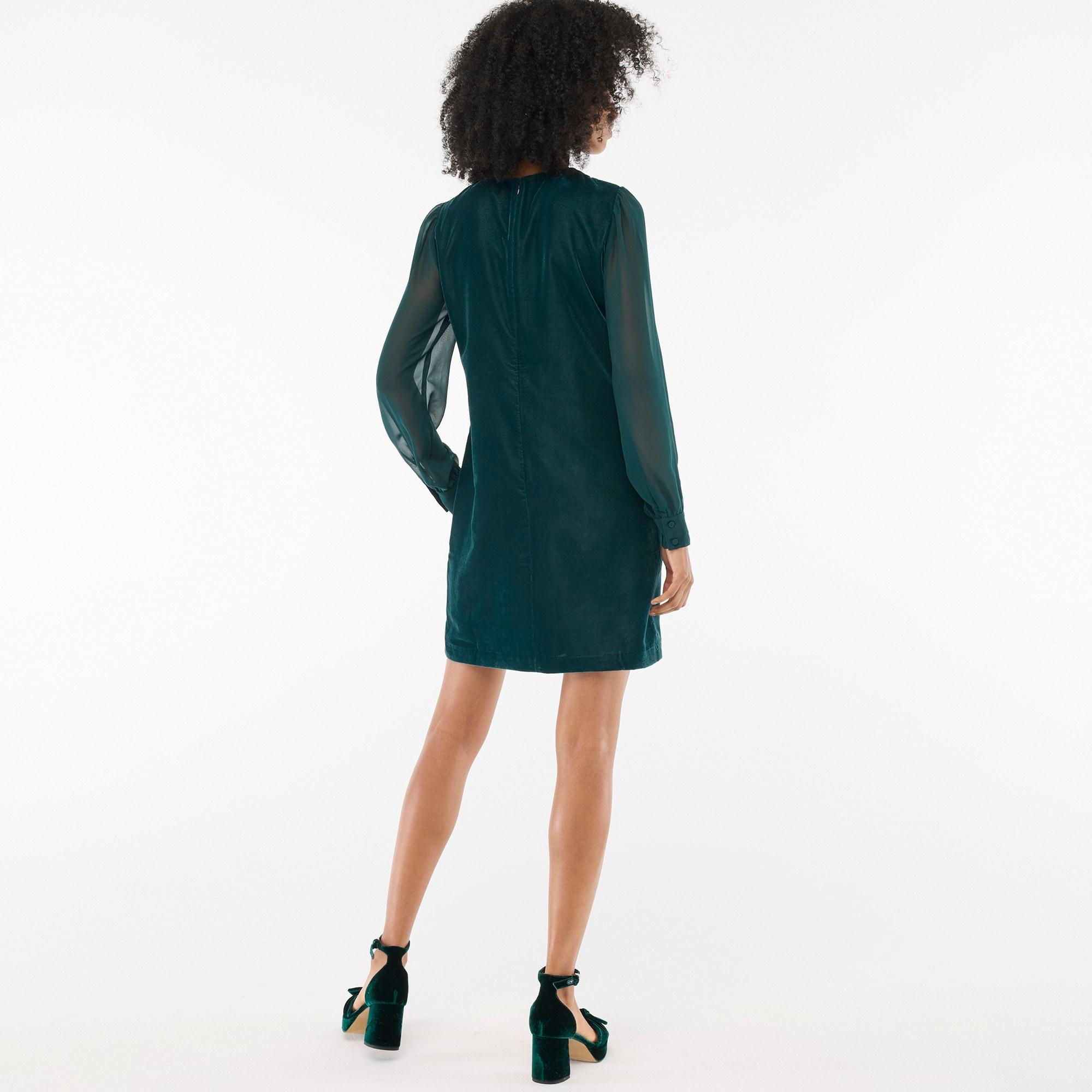 Velvet mini dress Product Image