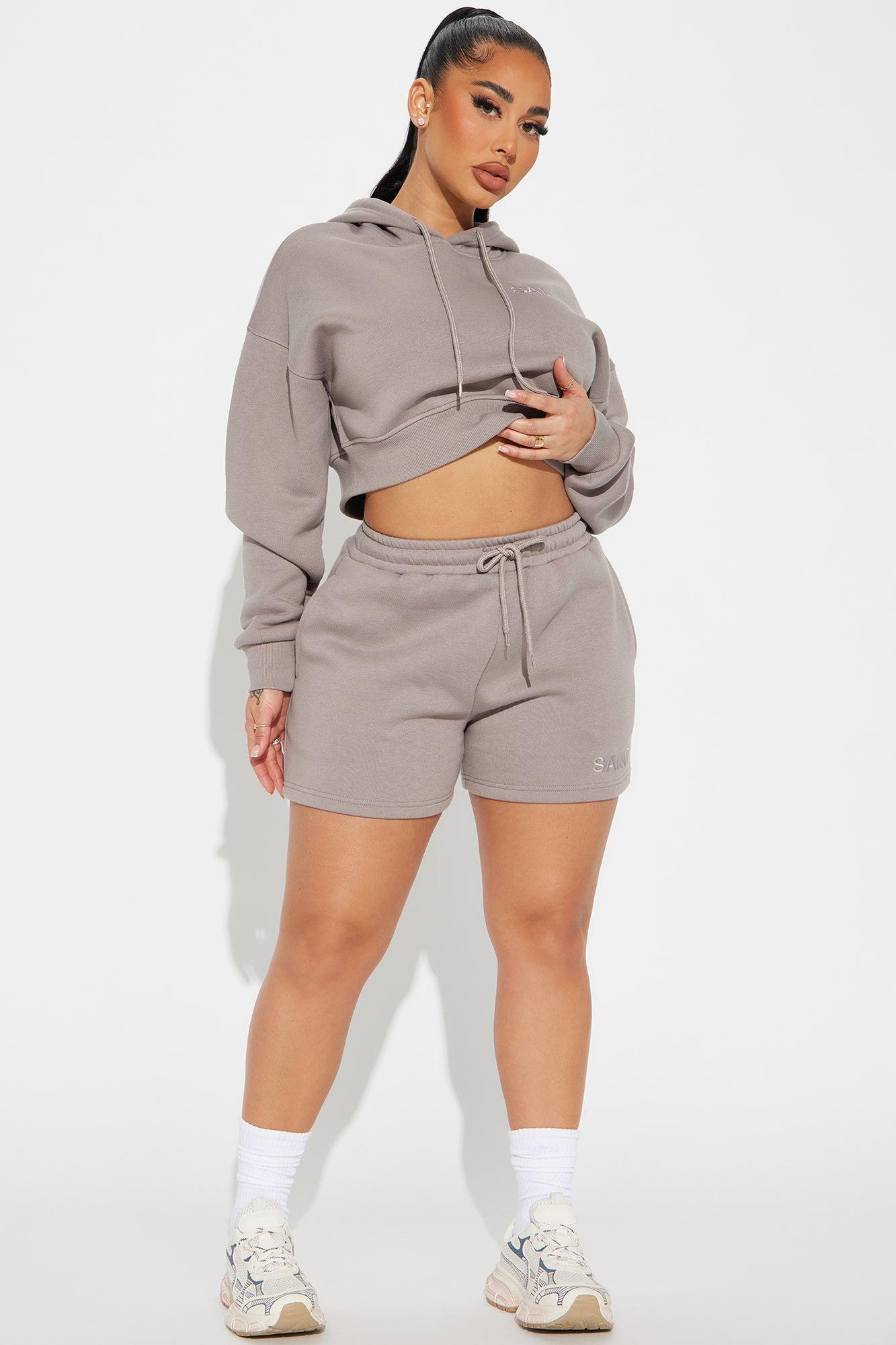 Saint Sweatshirt Set - Stone Product Image