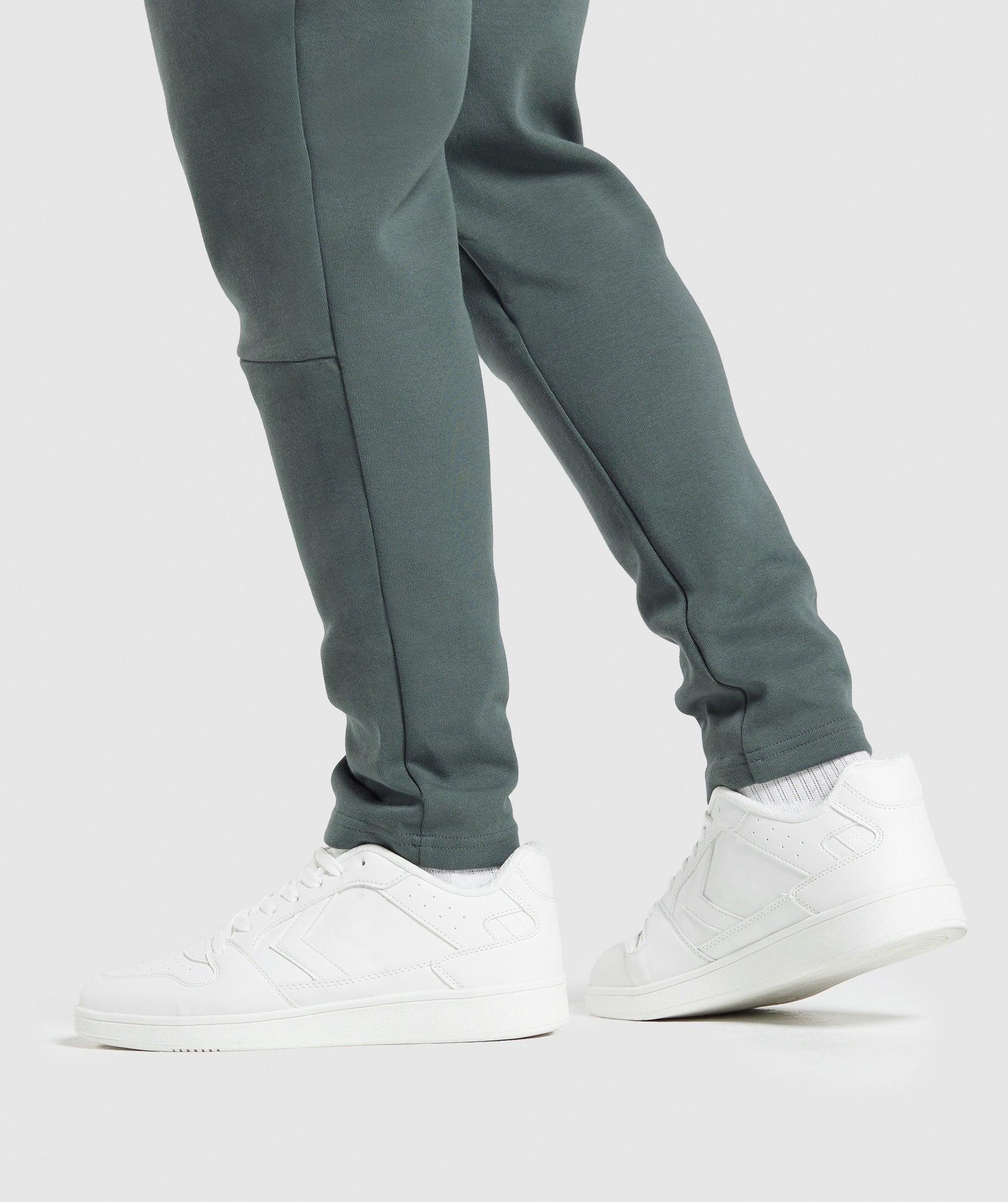 Gymshark Interlock Tech Joggers - Slate Teal Male Product Image