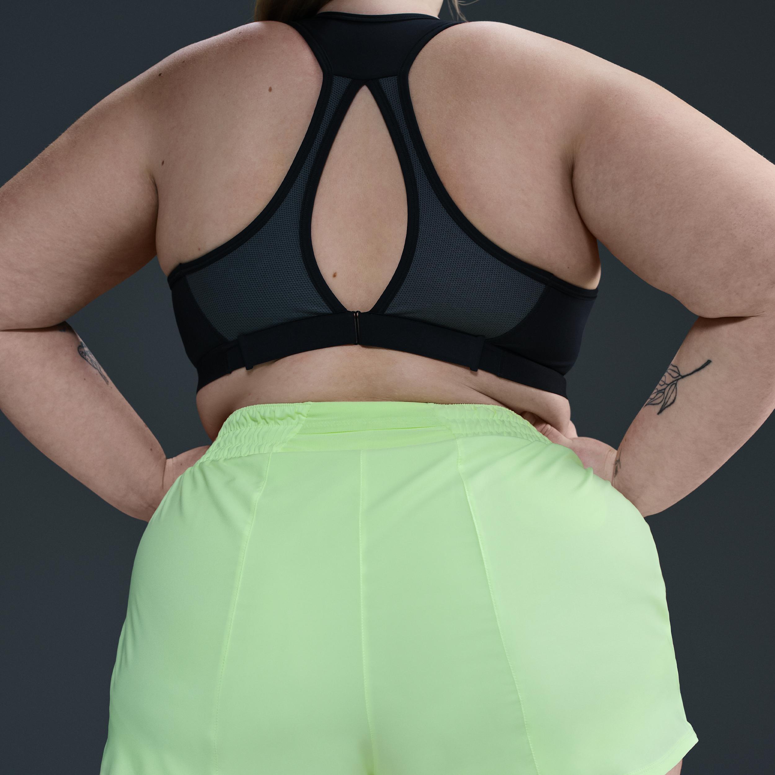 Nike Women's Dri-FIT One High-Waisted 3" 2-in-1 Shorts (Plus Size) Product Image