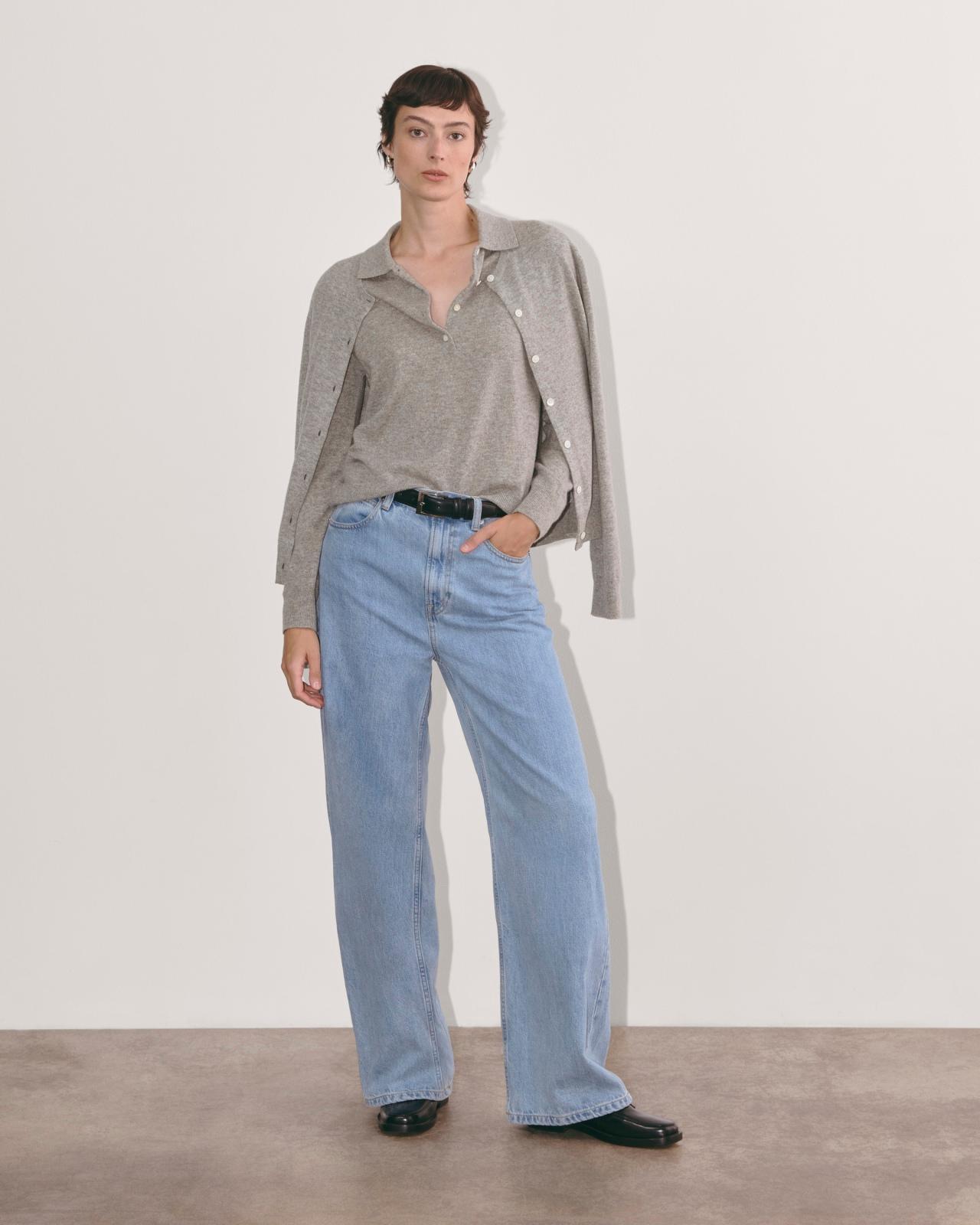 The Classic Polo in Cashmere Product Image