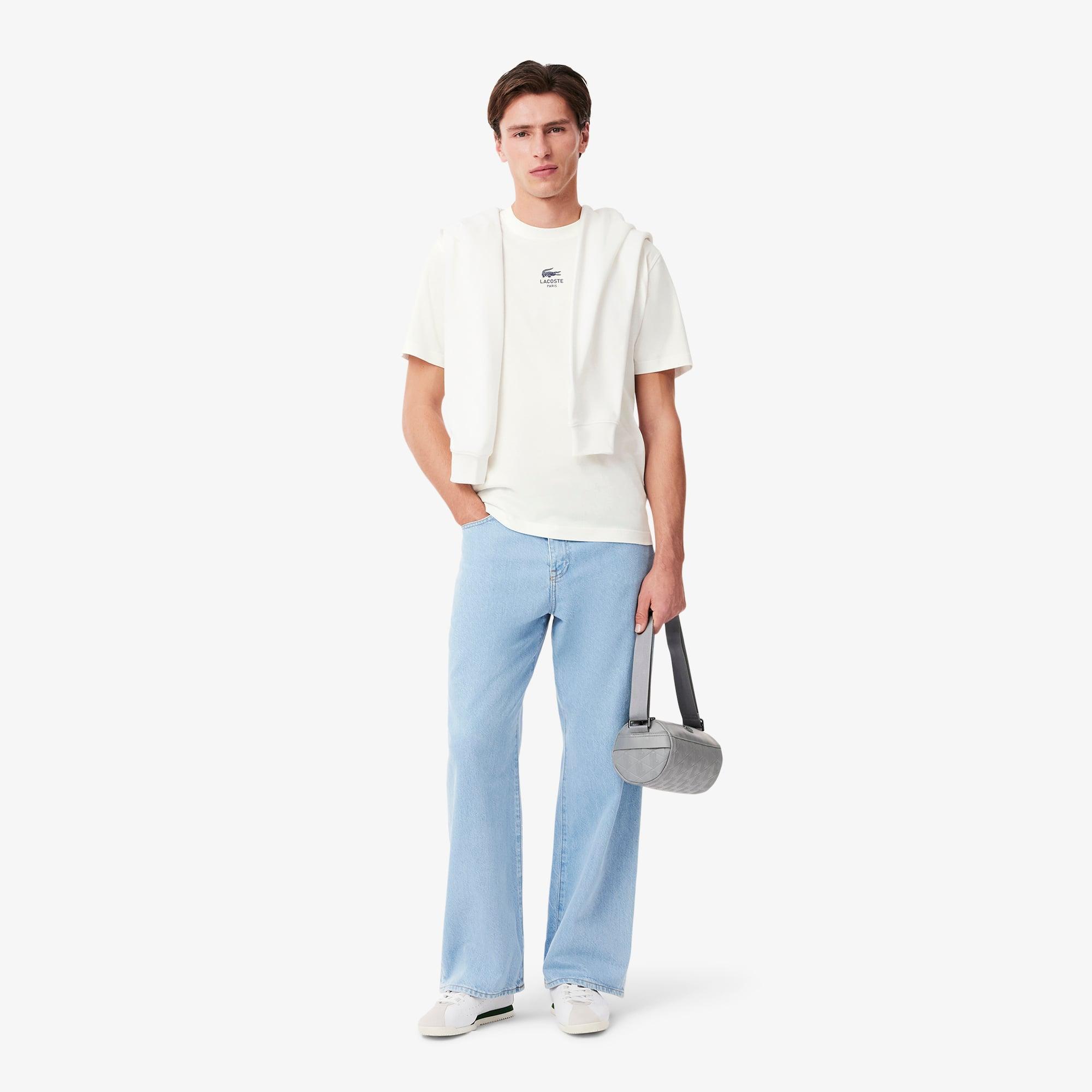 Signature Print Cotton T-shirt Product Image