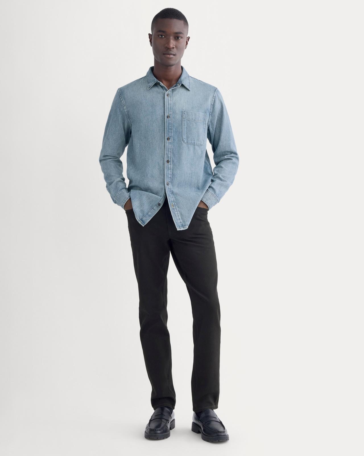 Mens Athletic 4-Way Stretch Organic Jean | Uniform by Everlane Product Image