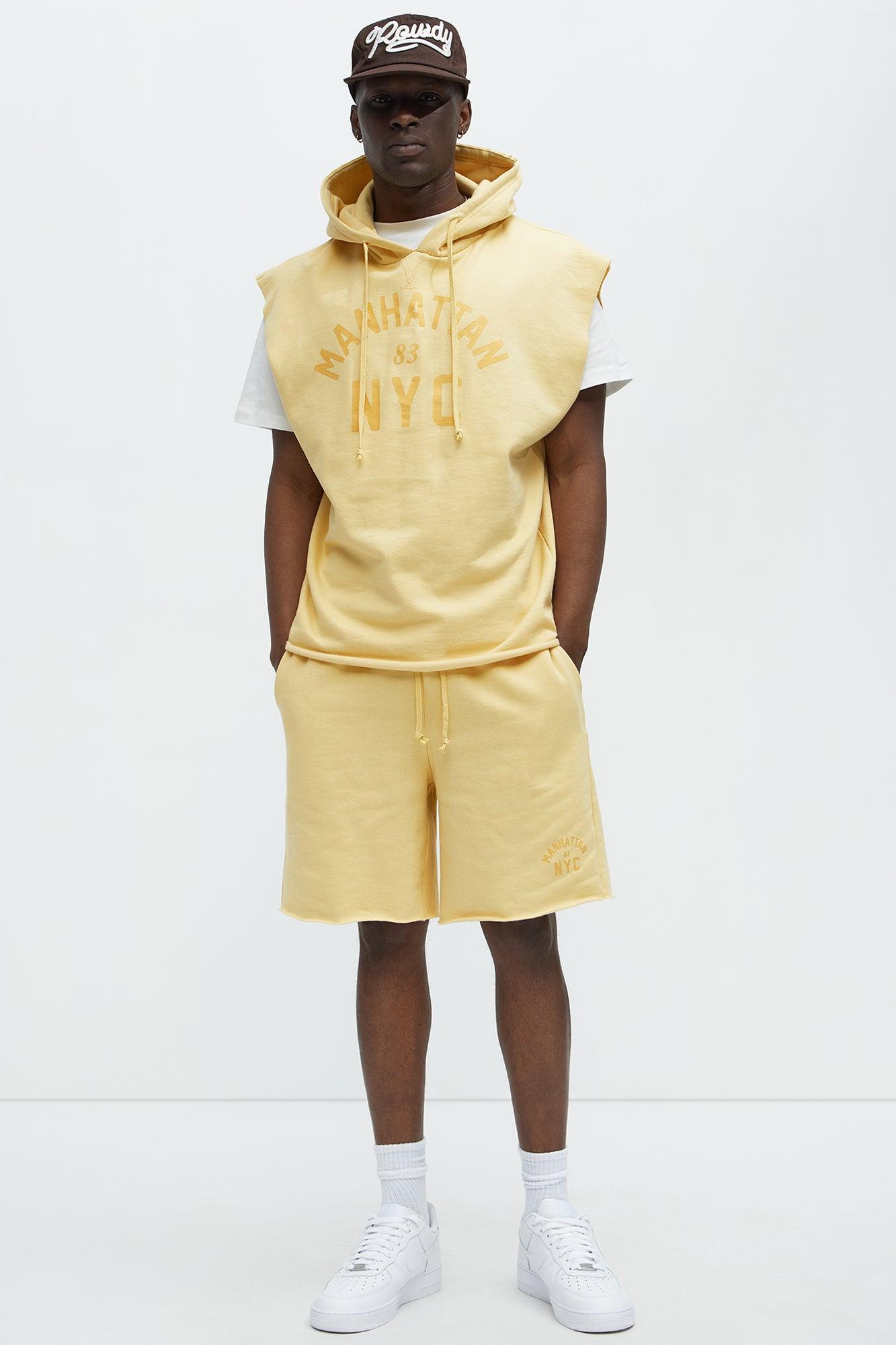 Manhattan Sweatshorts - Yellow Product Image