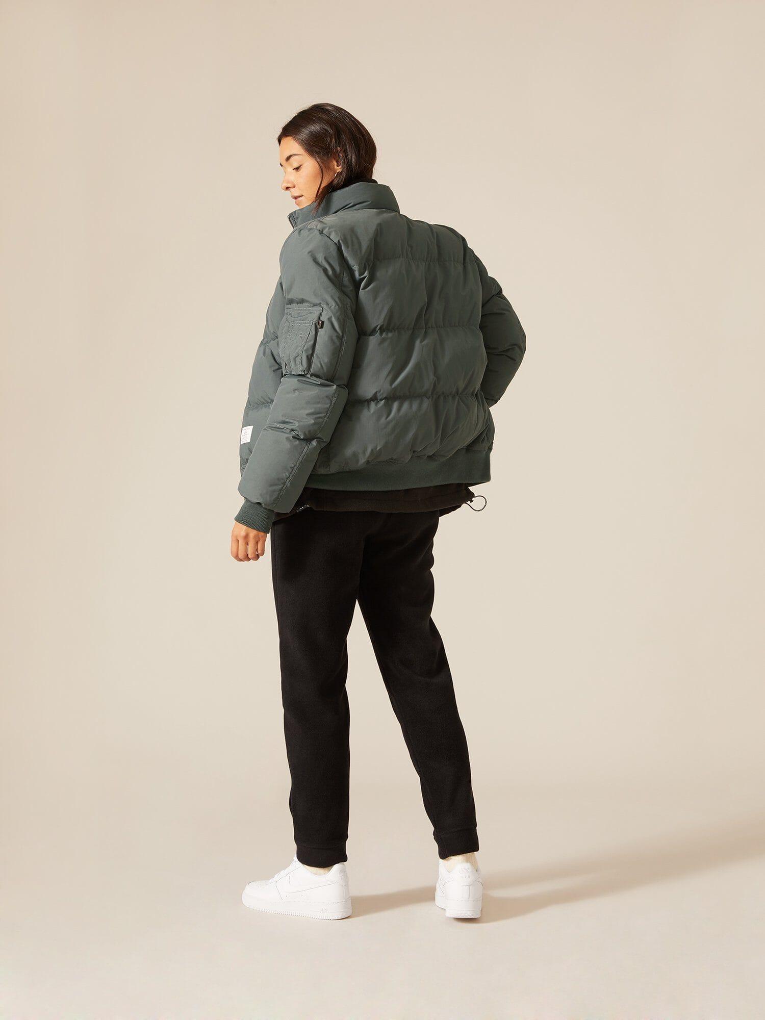 MA-1 QUILTED BOMBER JACKET Female Product Image