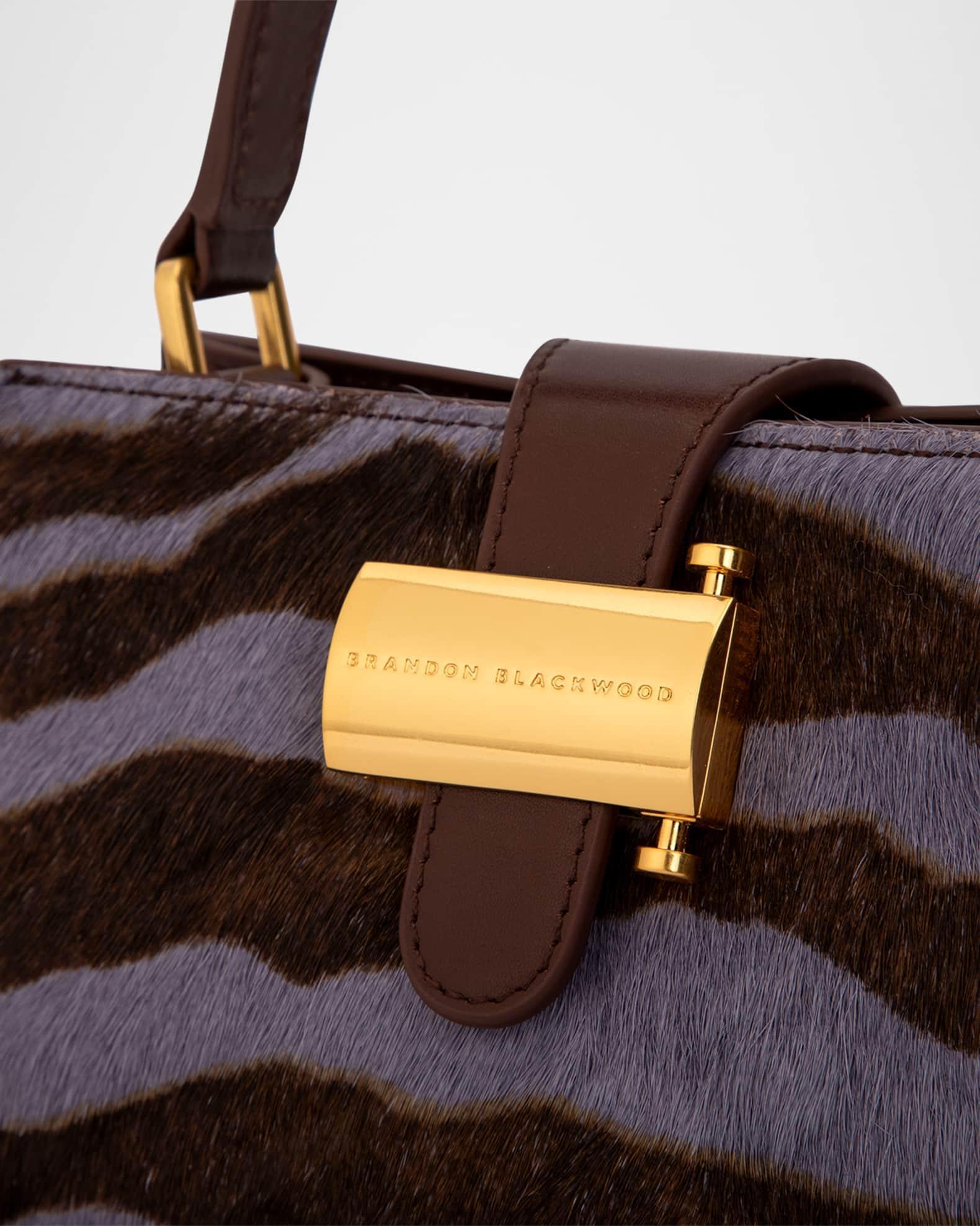Jordi Leather & Calf Hair Shoulder Bag Product Image