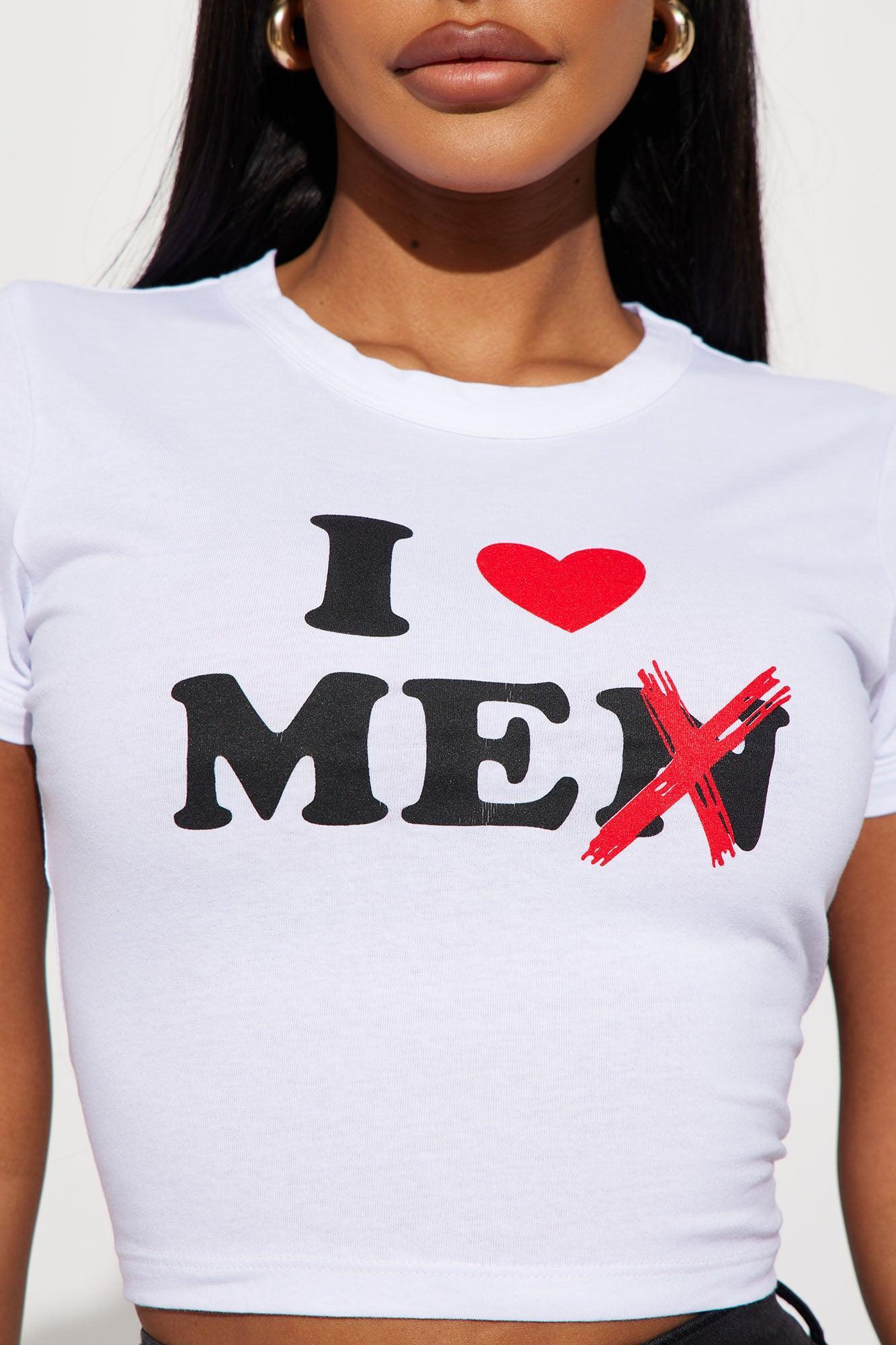 I Love Me Graphic Tee - White Product Image
