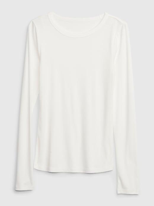 Mini Rib Crewneck T-Shirt Product Image