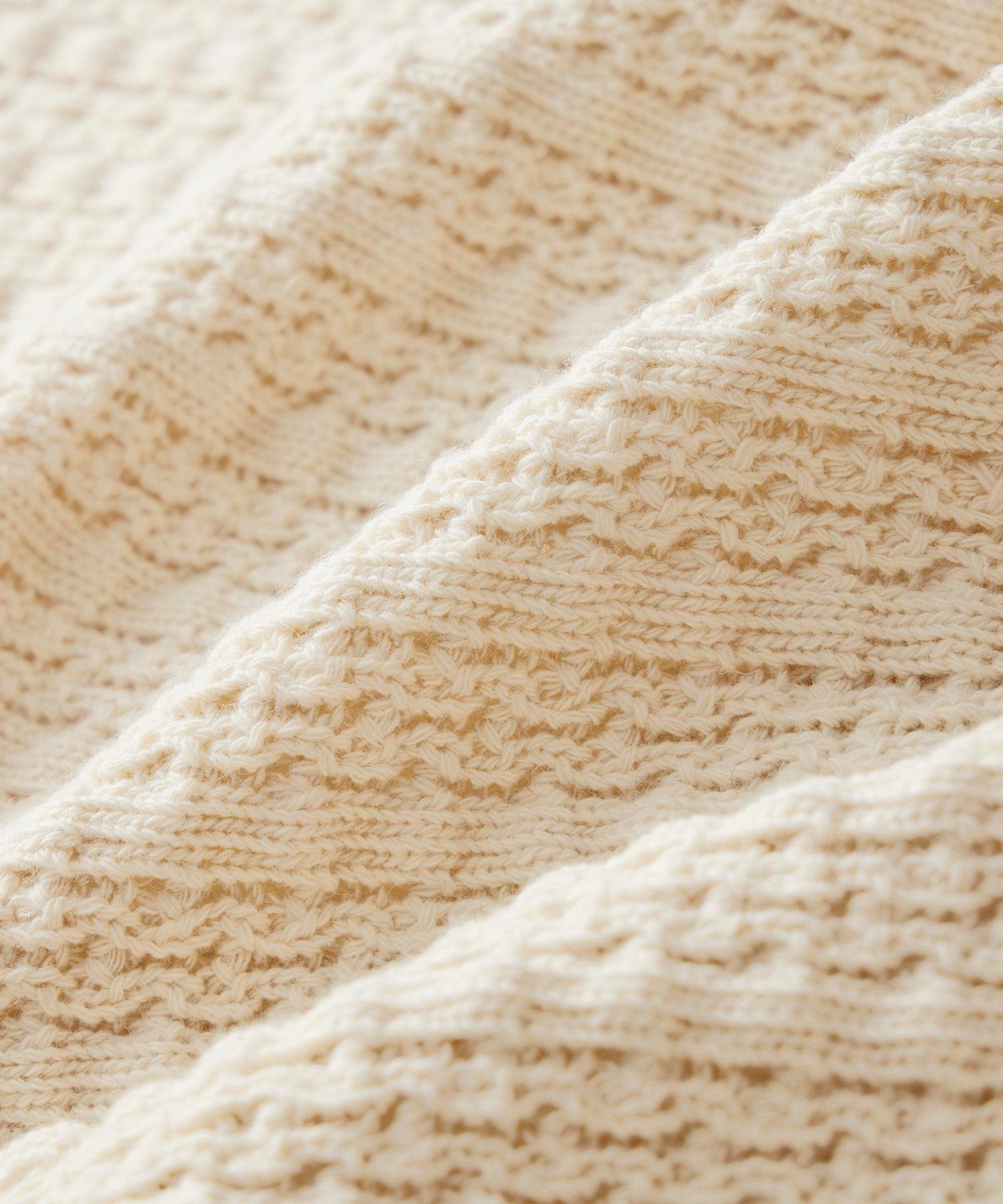 Textured Wool Polo Product Image