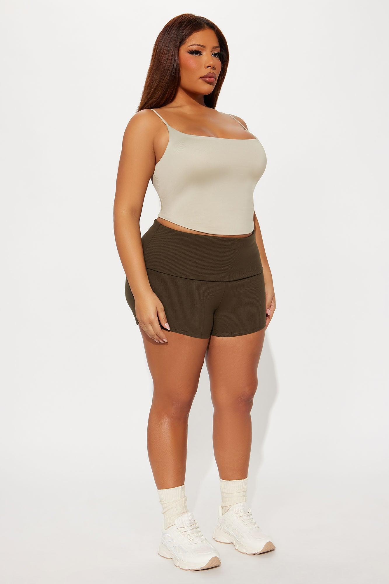 Contour Double Lined Cami Top - Stone Female Product Image