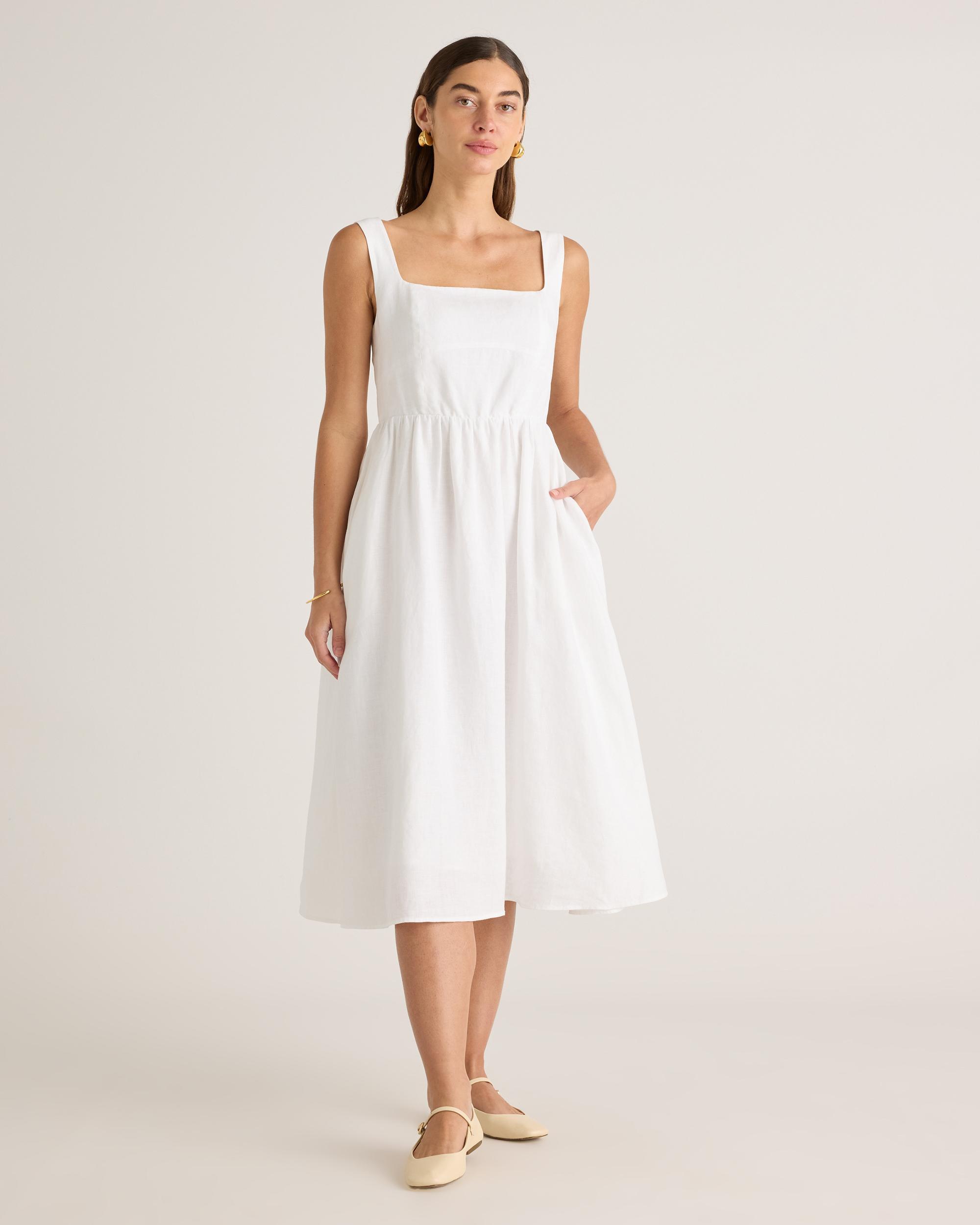 Quince | Women's 100% European Linen Structured Blazer Size XS Product Image