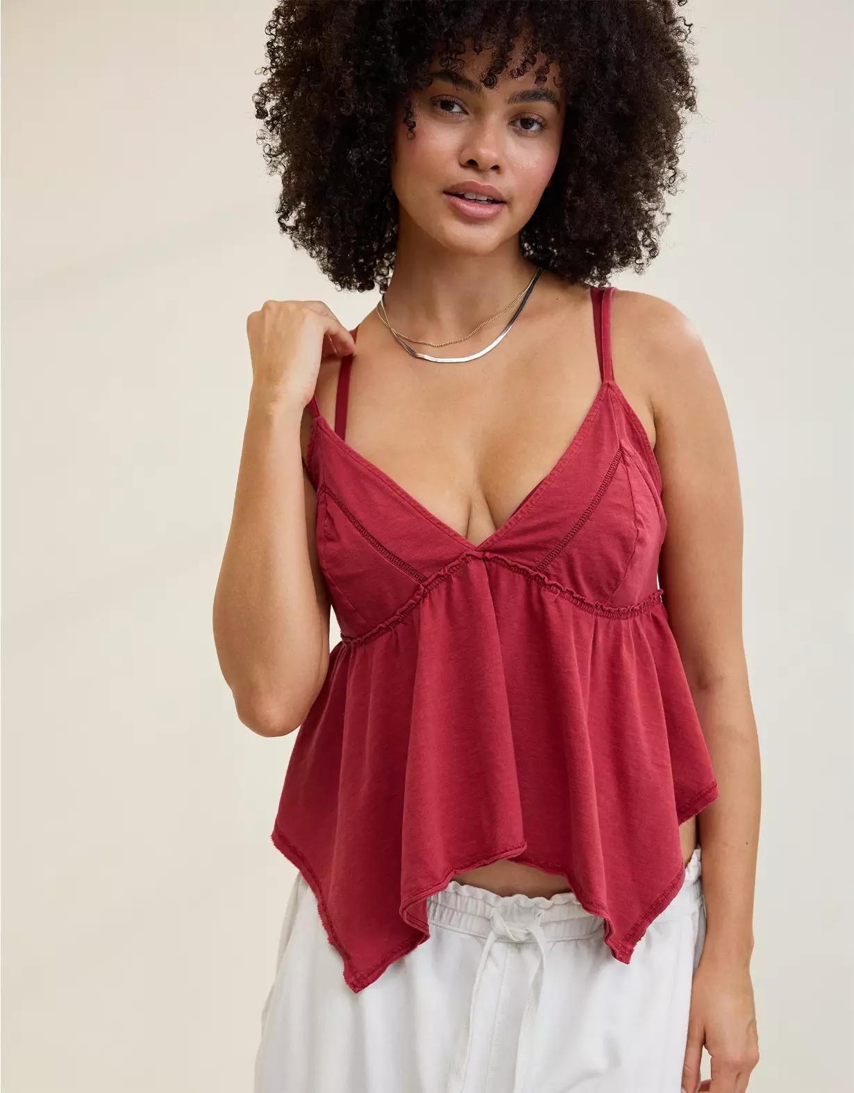Aerie Beautiful Nights Babydoll Tank Top Product Image