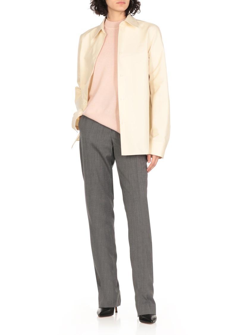 JIL SANDER Cashmere Sweater In Pink Product Image