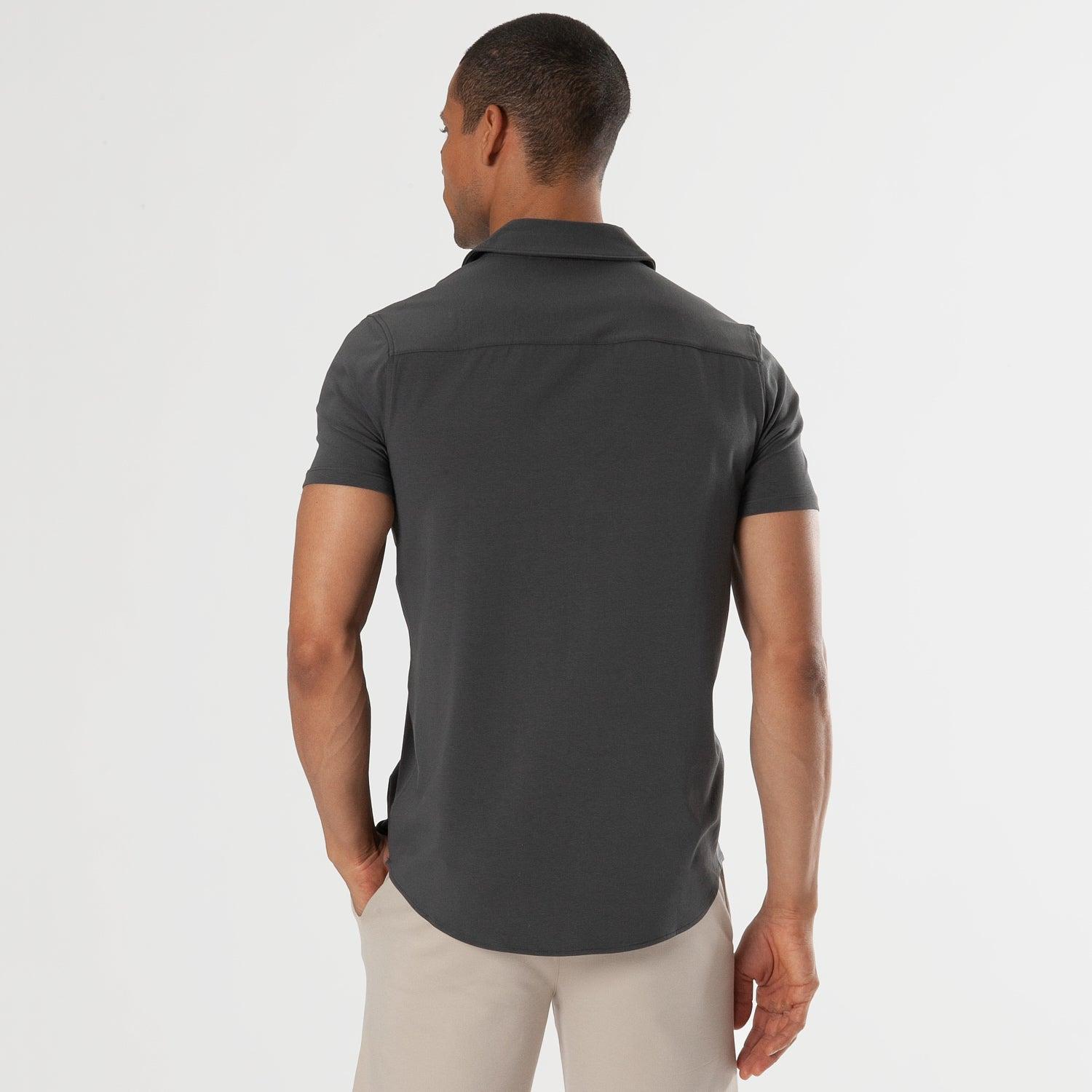 Carbon Long Sleeve Knit Shirt Product Image