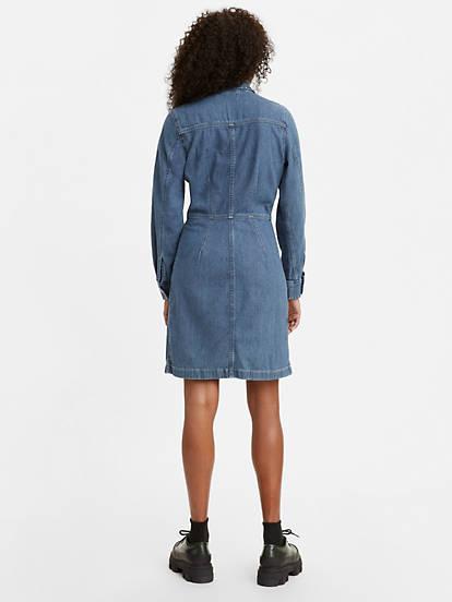 Ellie Denim Dress Product Image