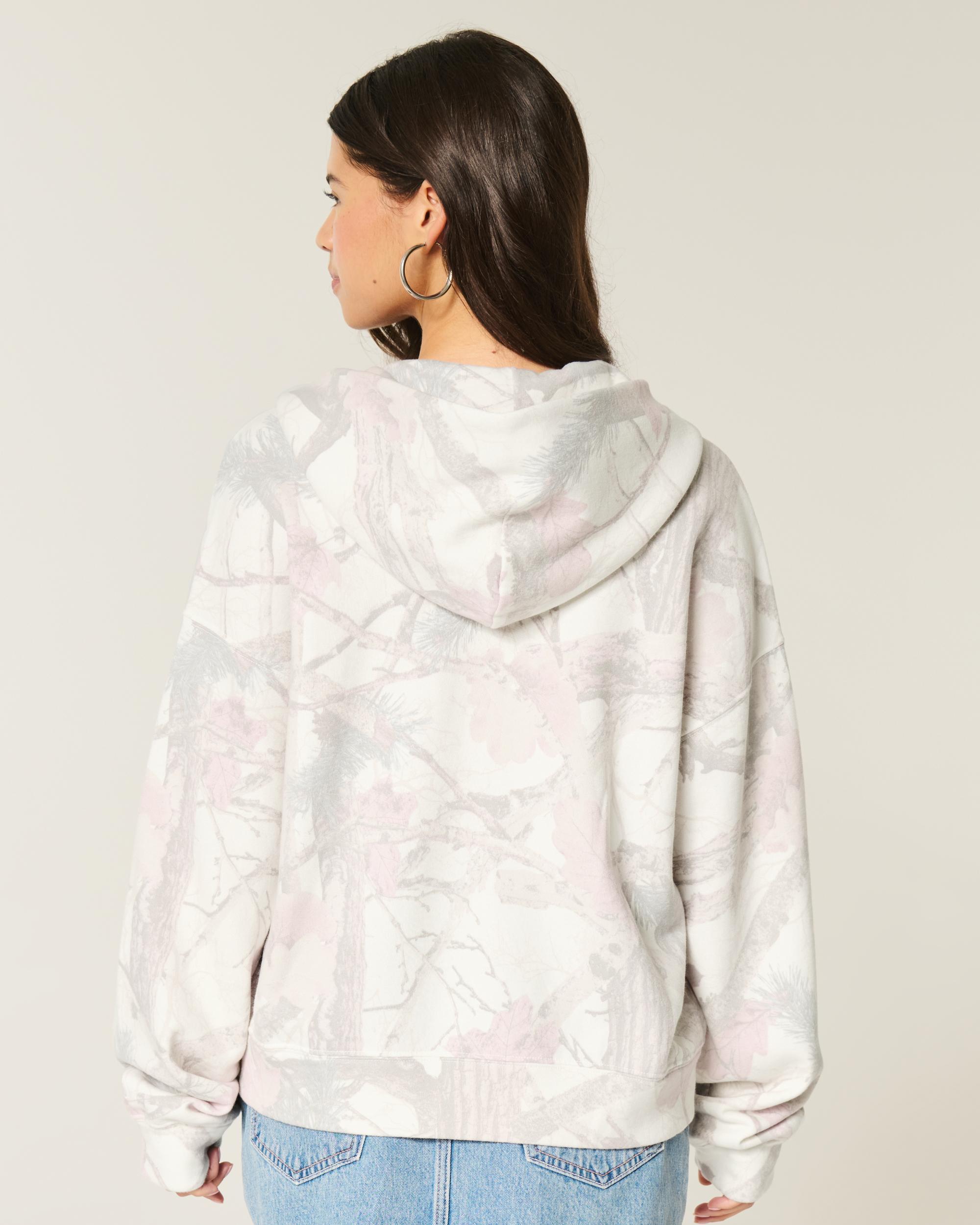 Oversized Zip-Up Hoodie Product Image