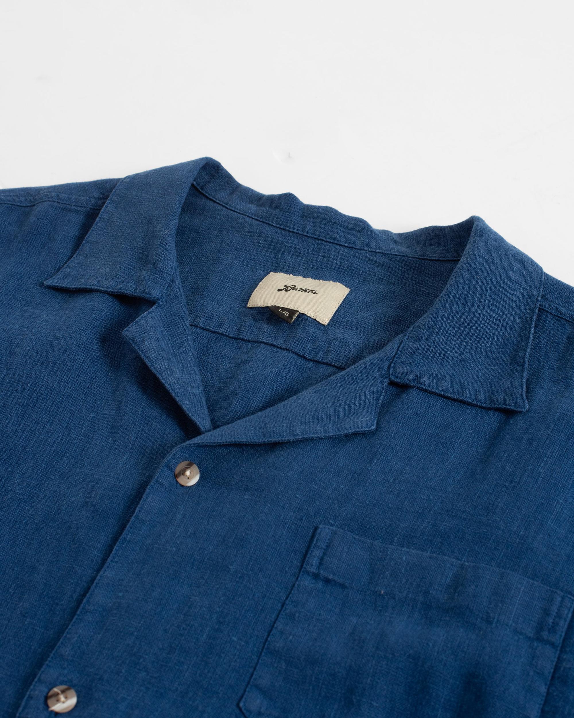 Brine Linen Camp Shirt Product Image