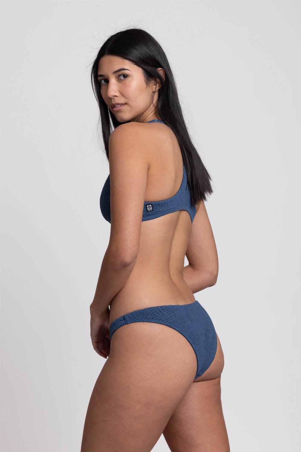 Final Sale Kelia Smocked Bikini Bottom Product Image