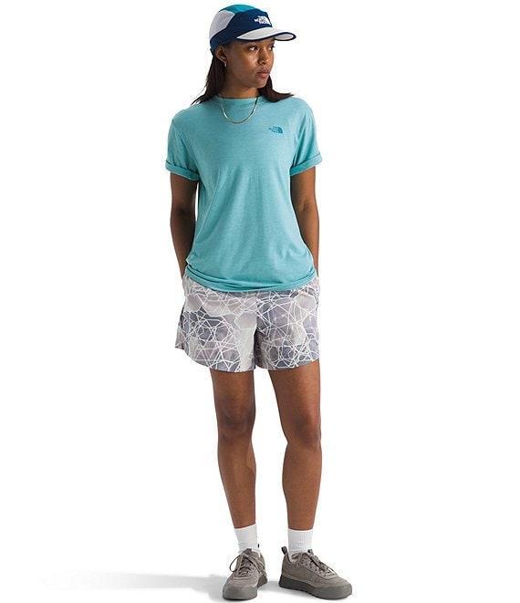 The North Face Crew Neck Short Sleeve Tri-Blend T-Shirt Product Image
