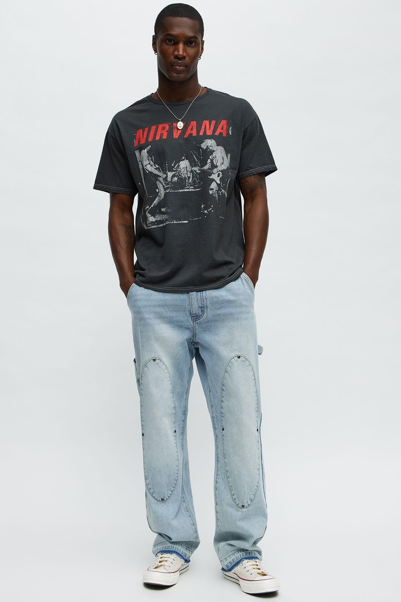 Nirvana From The Muddy Banks Short Sleeve Tee - Black Male Product Image