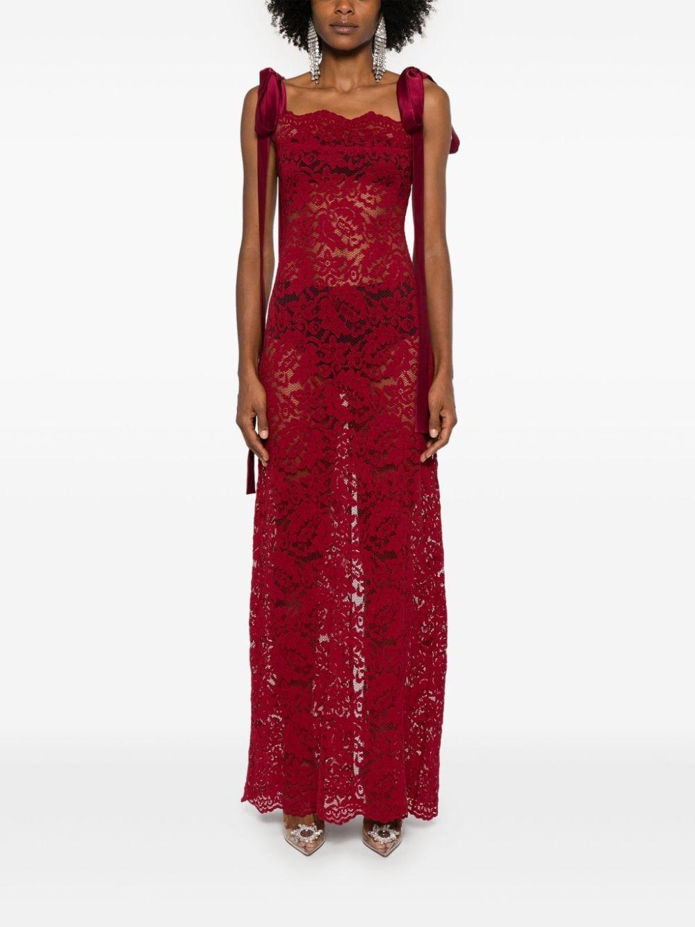 x Rue Ra corded-lace maxi dress Product Image