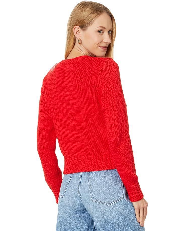 Deehan Cotton Boucle Cardigan Product Image
