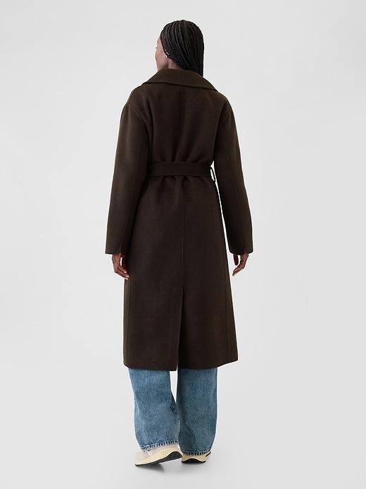 Belted Double-Faced Wool Coat Product Image