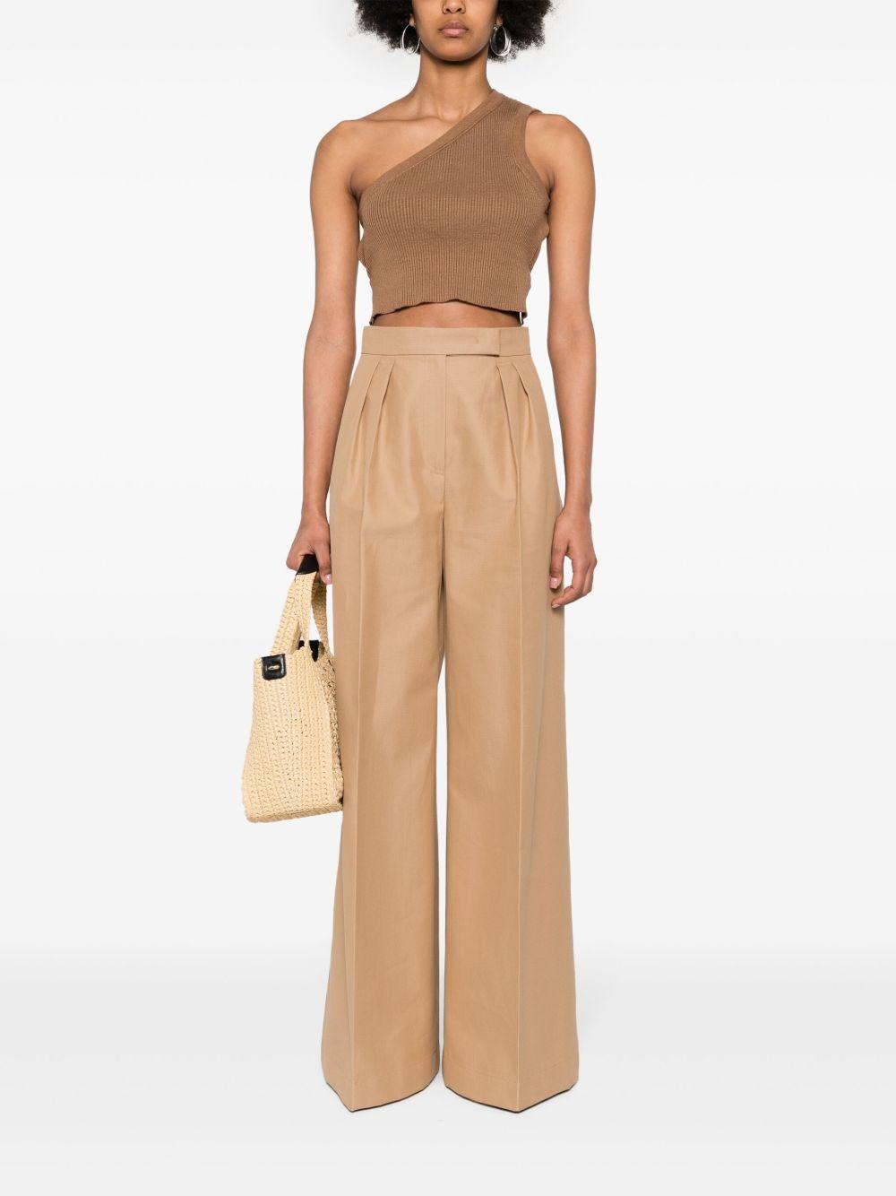 pleat-detailing palazzo pants Product Image