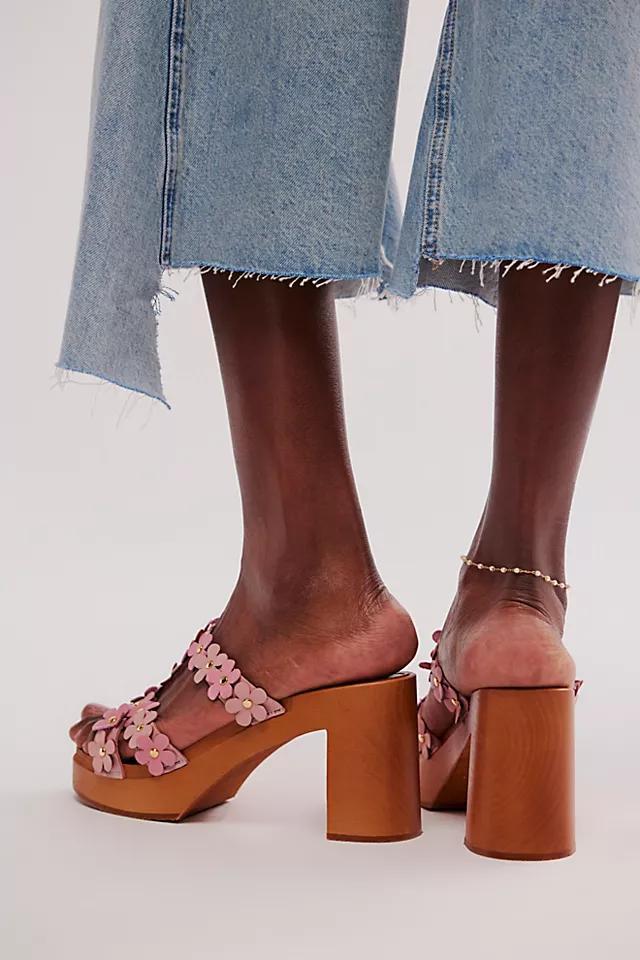 Swedish Hasbeens Petaled Slip In Clogs Product Image