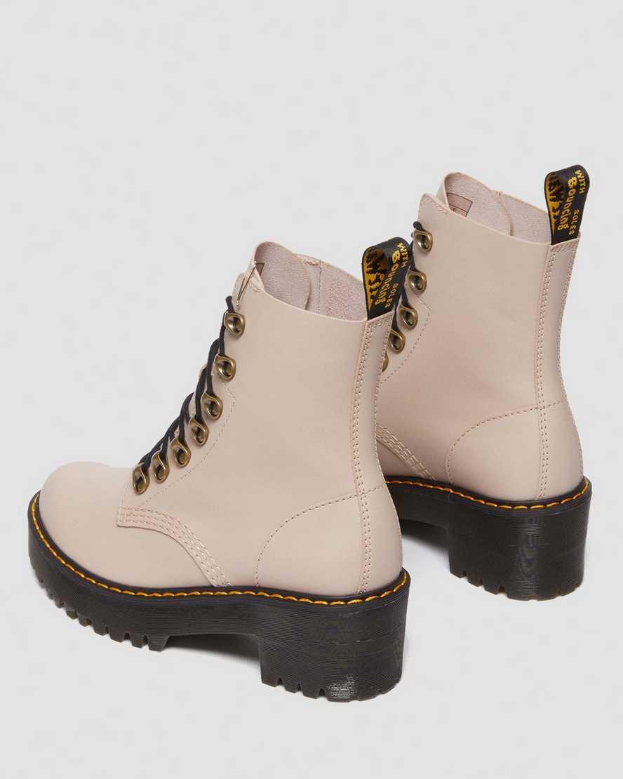 Leona Women's Sendal Leather Heeled Boots Product Image