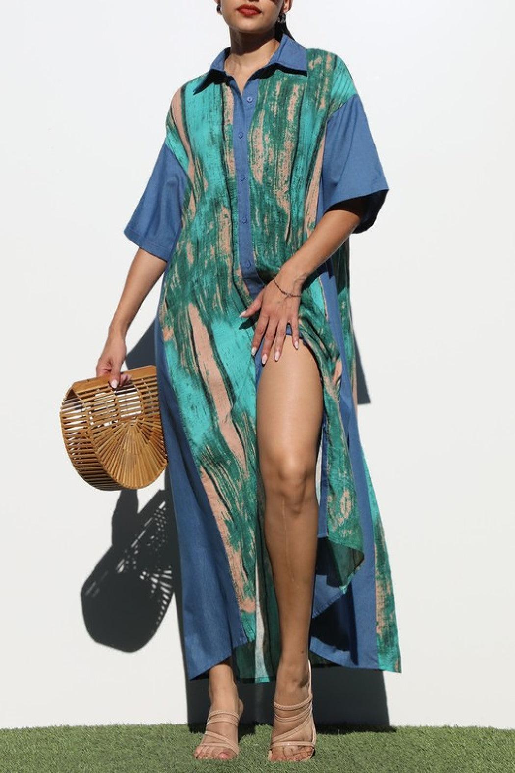 Jacquie Shirt Dress Product Image
