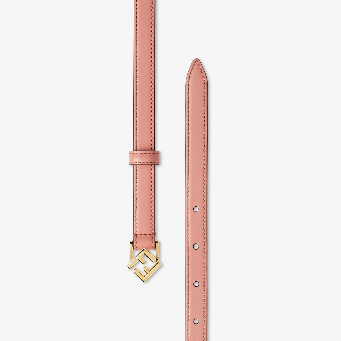 FF Diamonds BeltPink leather belt Product Image