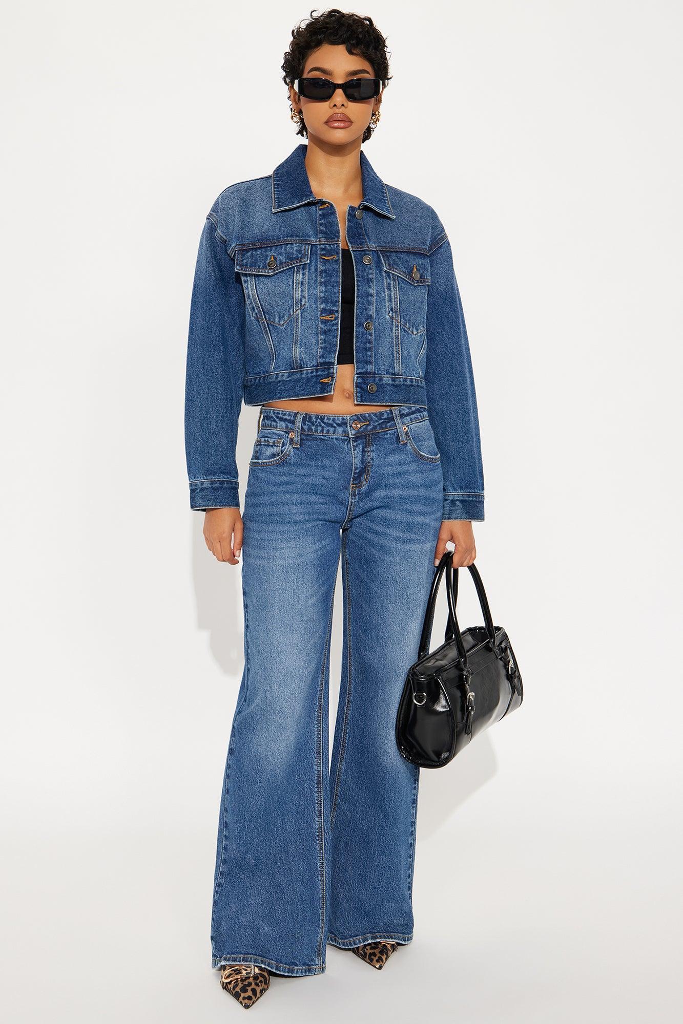 Timeless Denim Trucker Jacket - Dark Wash Product Image