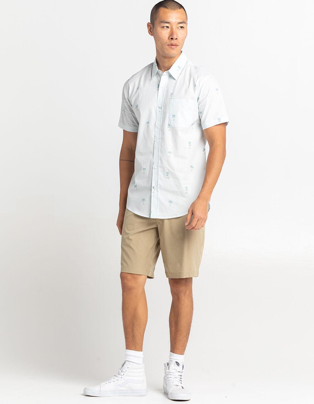 RSQ Mens Hybrid Shorts - DK KHAKI Product Image