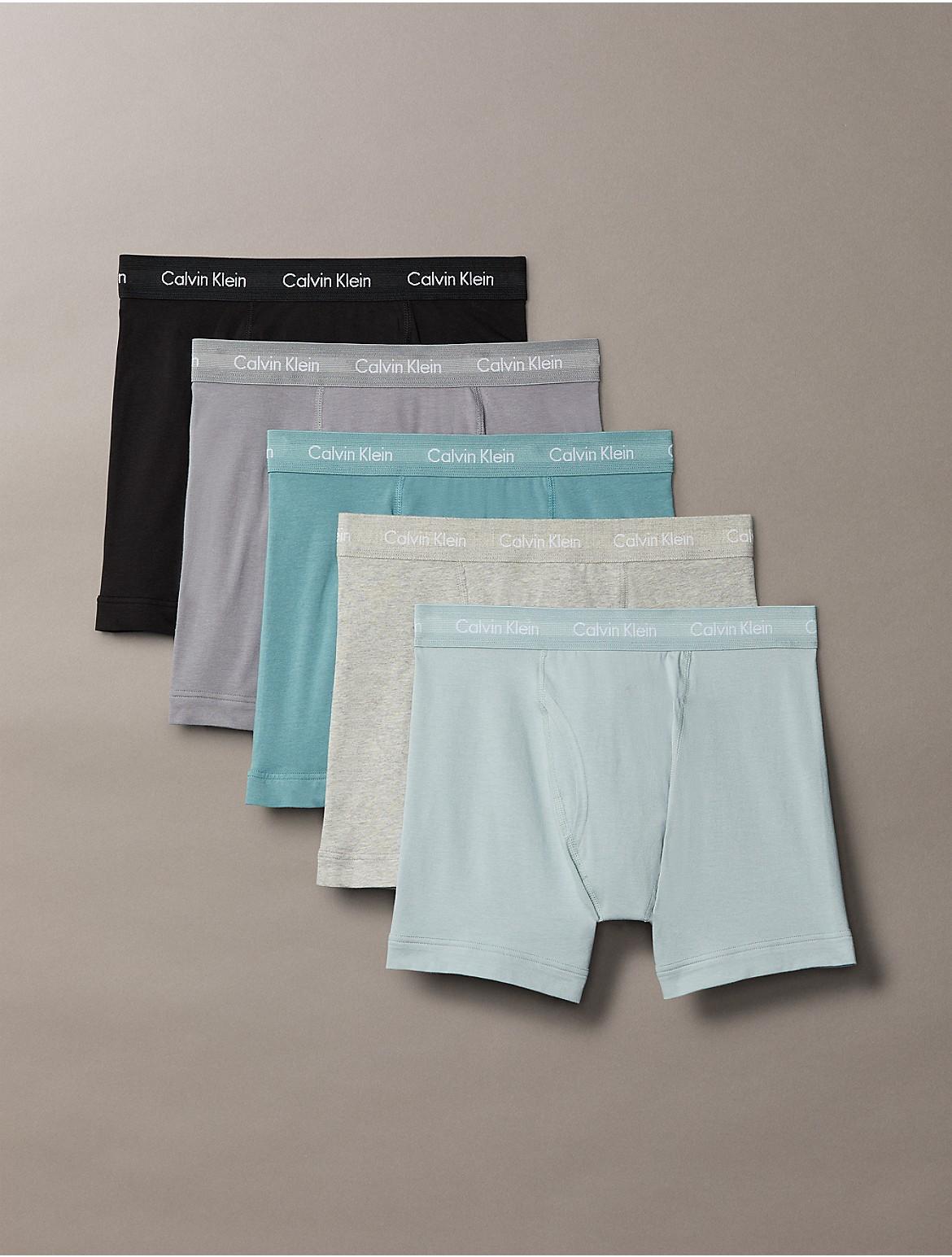 Calvin Klein Men's Cotton Stretch 5-Pack Boxer Brief - Multi - XL Product Image